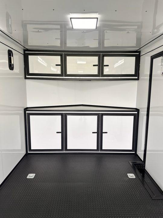 New 2027 Rock Solid Cargo 8.5x24 7'6" Interior-Race Trailer- Finished Interior- 5200lb Torsion Axle- Car/Race Trailer