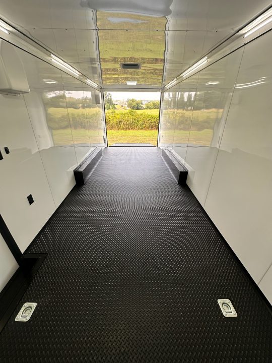 New 2027 Rock Solid Cargo 8.5x24 7'6" Interior-Race Trailer- Finished Interior- 5200lb Torsion Axle- Car/Race Trailer