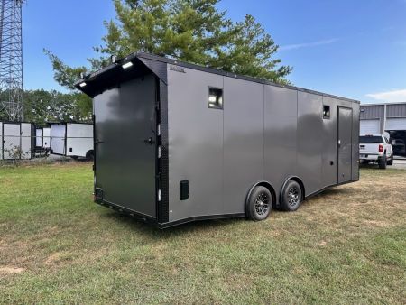 New 2027 Rock Solid Cargo 8.5x24 7'6" Interior-Race Trailer- Finished Interior- 5200lb Torsion Axle- Car/Race Trailer