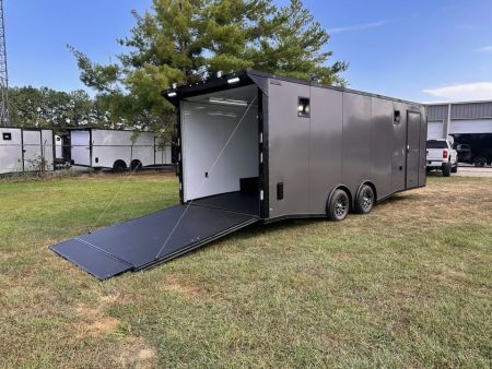 New 2027 Rock Solid Cargo 8.5x24 7'6" Interior-Race Trailer- Finished Interior- 5200lb Torsion Axle- Car/Race Trailer