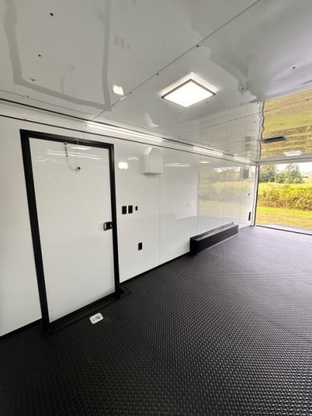 New 2027 Rock Solid Cargo 8.5x24 7'6" Interior-Race Trailer- Finished Interior- 5200lb Torsion Axle- Car/Race Trailer