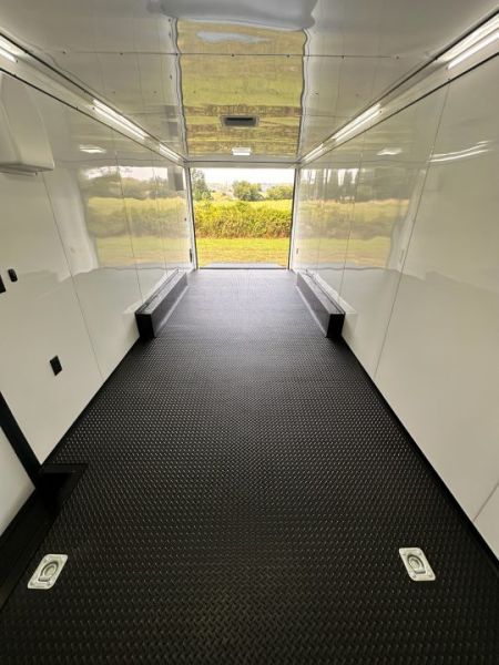 New 2027 Rock Solid Cargo 8.5x24 7'6" Interior-Race Trailer- Finished Interior- 5200lb Torsion Axle- Car/Race Trailer