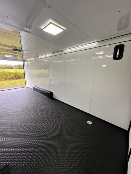 New 2027 Rock Solid Cargo 8.5x24 7'6" Interior-Race Trailer- Finished Interior- 5200lb Torsion Axle- Car/Race Trailer