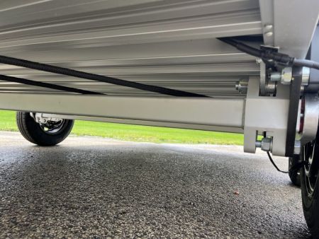 New 2026 Futura Trailers Anodized Aluminum 19'8"x81" Lowering Pro Sport w/ Recovery Winch & Spare Tire Car / Racing Trailer