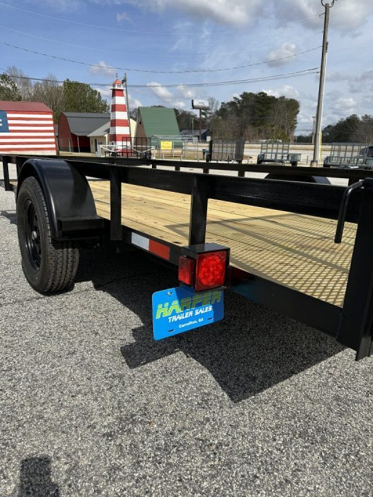 New 2027 7X14 SINGLE AXLE UTILITY TRAILER