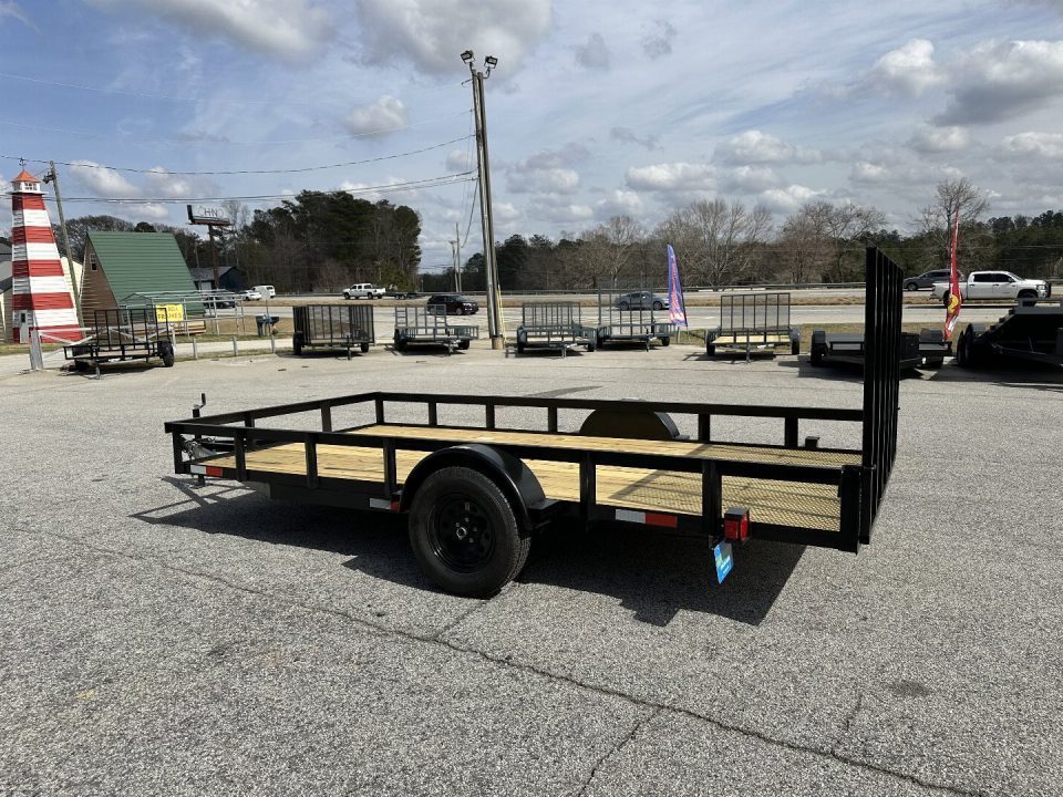 New 2027 7X14 SINGLE AXLE UTILITY TRAILER