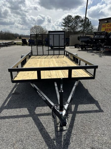 New 2027 7X14 SINGLE AXLE UTILITY TRAILER