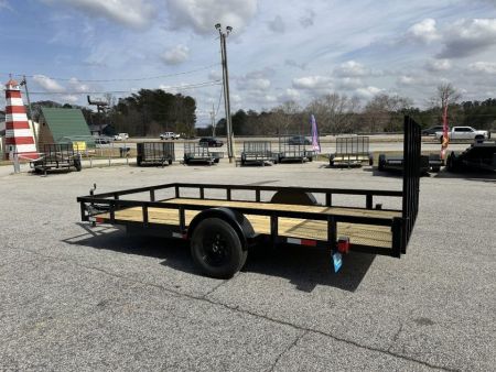 New 2027 7X14 SINGLE AXLE UTILITY TRAILER