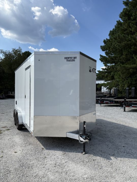 New 2027 ATC 7.5' x 14' Enclosed, Rear Spoiler, 7.5'' Interior, STO450