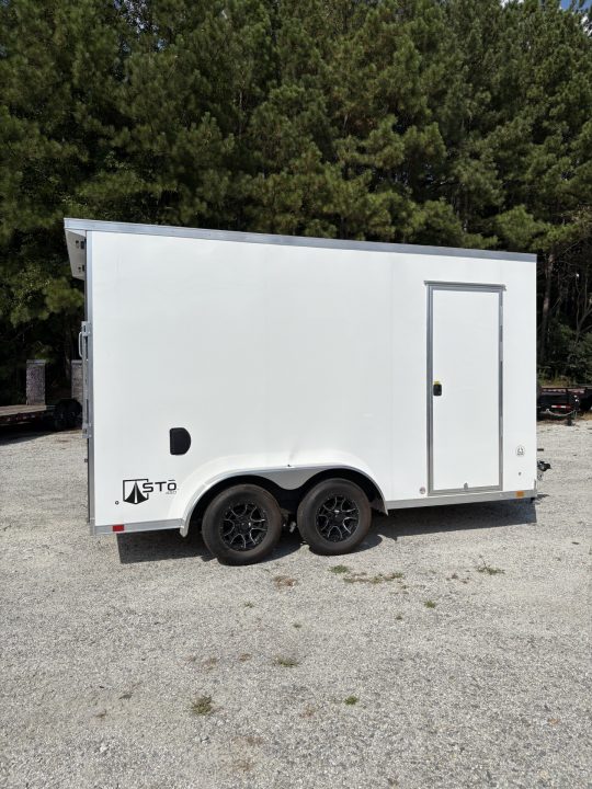 New 2027 ATC 7.5' x 14' Enclosed, Rear Spoiler, 7.5'' Interior, STO450