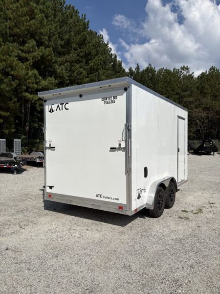 New 2027 ATC 7.5' x 14' Enclosed, Rear Spoiler, 7.5'' Interior, STO450