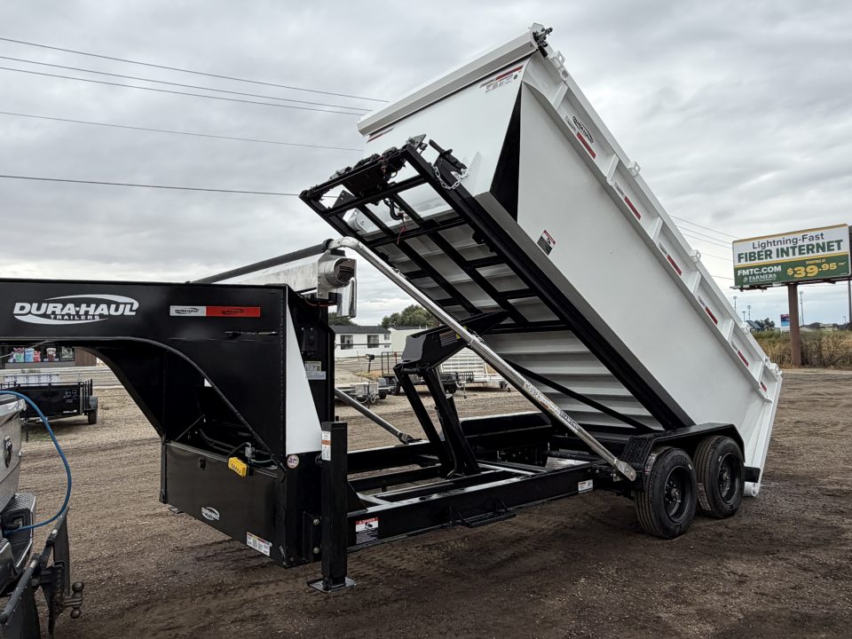 New 2026 Dura-Haul 7x16 16k Gooseneck Roll Off Trailer