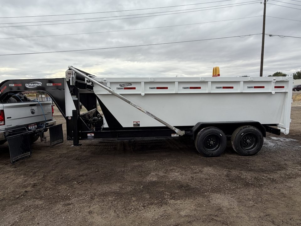 New 2026 Dura-Haul 7x16 16k Gooseneck Roll Off Trailer
