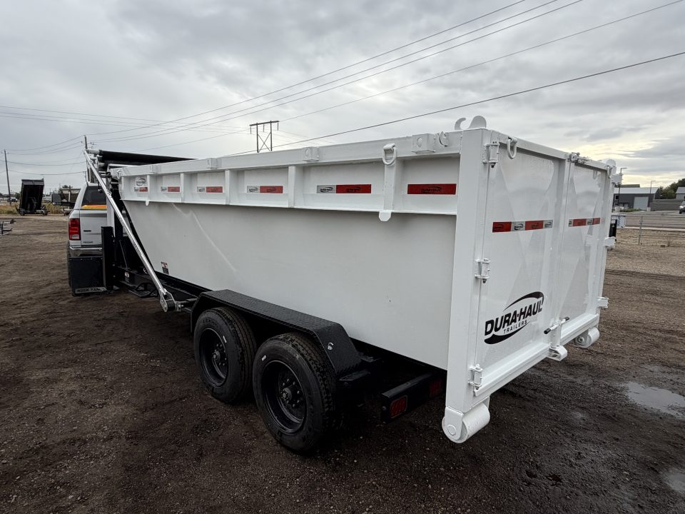New 2026 Dura-Haul 7x16 16k Gooseneck Roll Off Trailer
