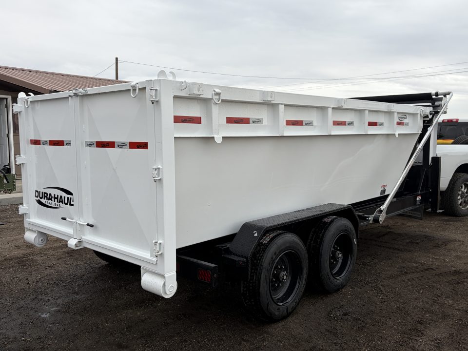 New 2026 Dura-Haul 7x16 16k Gooseneck Roll Off Trailer