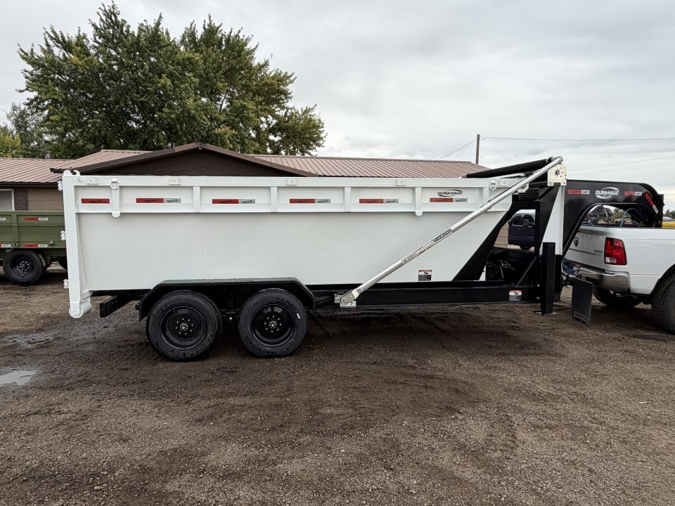 New 2026 Dura-Haul 7x16 16k Gooseneck Roll Off Trailer