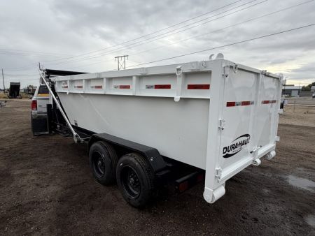 New 2026 Dura-Haul 7x16 16k Gooseneck Roll Off Trailer