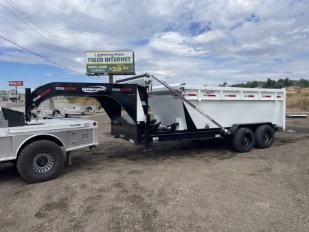 New 2026 Dura-Haul 7x16 16k Gooseneck Roll Off Trailer