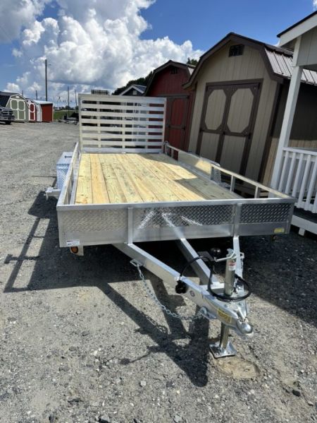New 2027 Quality Steel and Aluminum 8216ALSL7KTA Utility Trailer