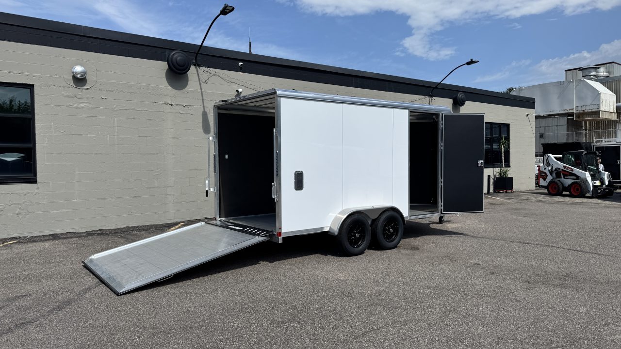 New 2027 Aluma 7x14 Cargo / Enclosed Trailer
