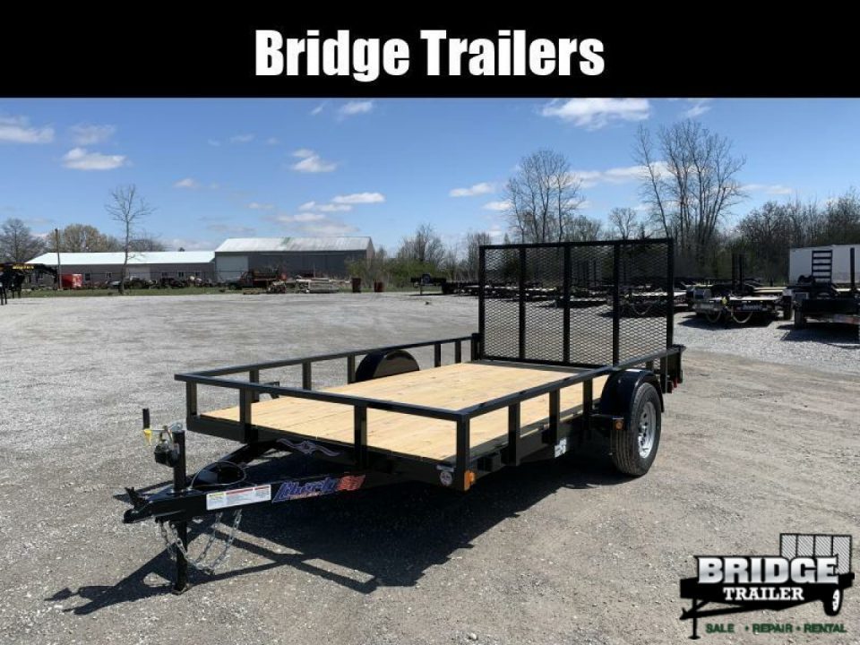 New 2026 Liberty LU3K83X12C4TT - (83" X 12') 2.9K Utility Trailer
