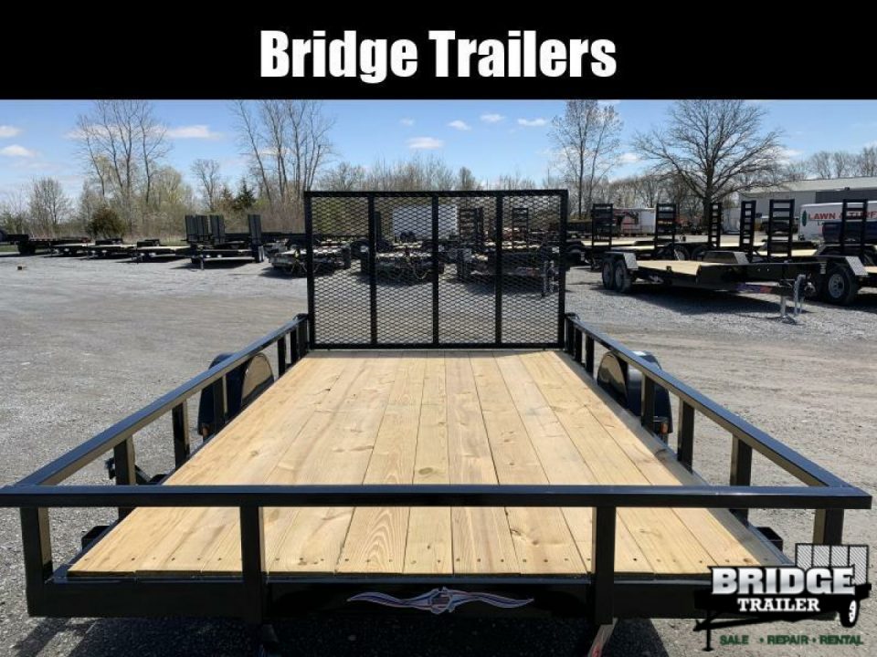 New 2026 Liberty LU3K83X12C4TT - (83" X 12') 2.9K Utility Trailer
