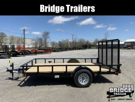 New 2026 Liberty LU3K83X12C4TT - (83" X 12') 2.9K Utility Trailer