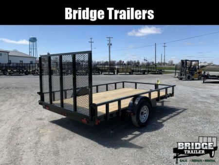 New 2026 Liberty LU3K83X12C4TT - (83" X 12') 2.9K Utility Trailer