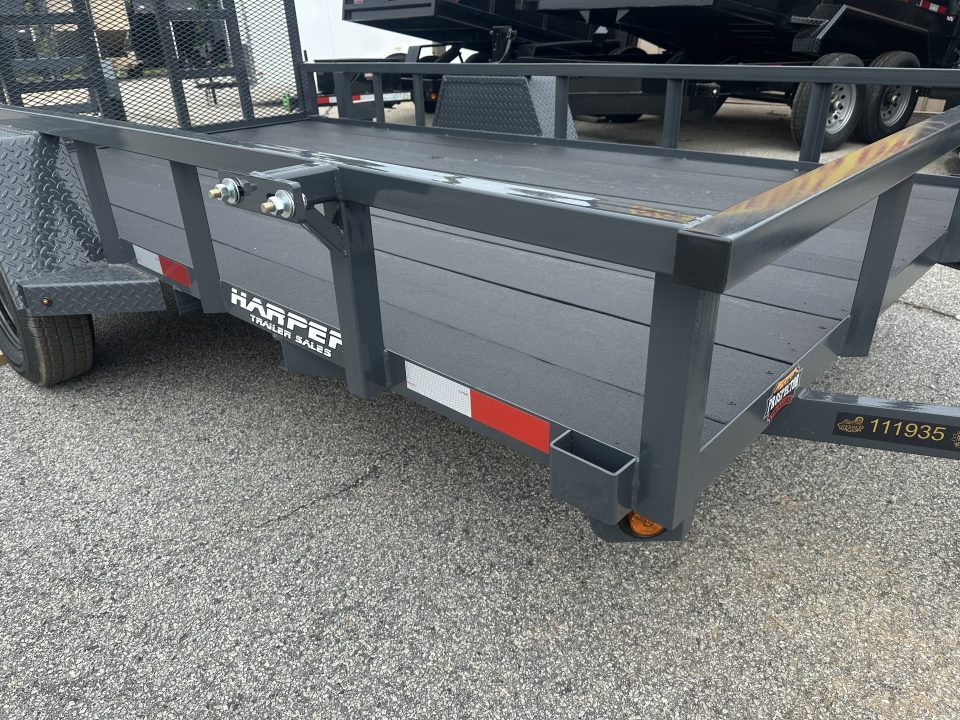 New 2027 PROSPECTOR 6.5X12 SINGLE AXLE UTILITY TRAILER WITH COBRA LINED FLOOR