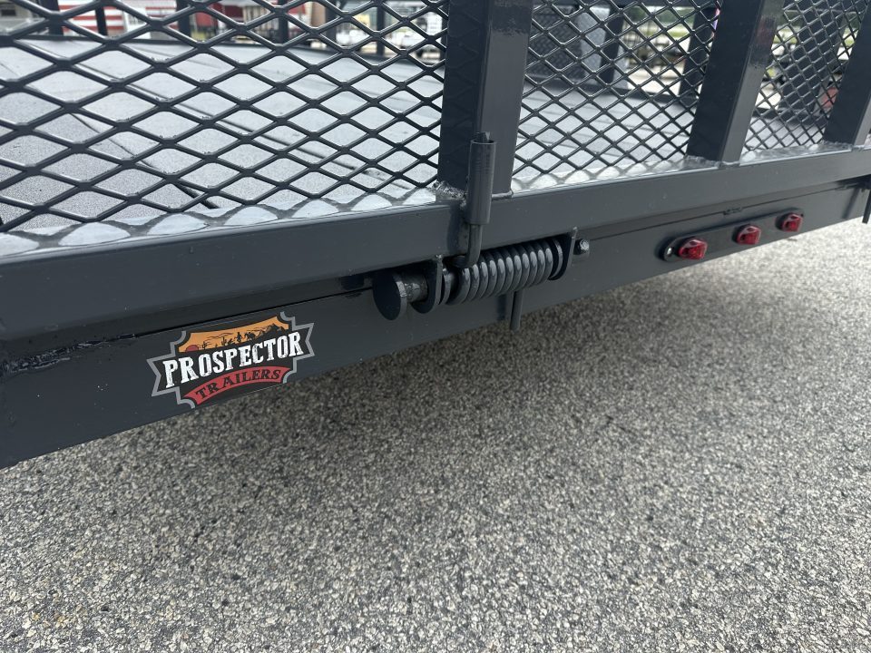New 2027 PROSPECTOR 6.5X12 SINGLE AXLE UTILITY TRAILER WITH COBRA LINED FLOOR