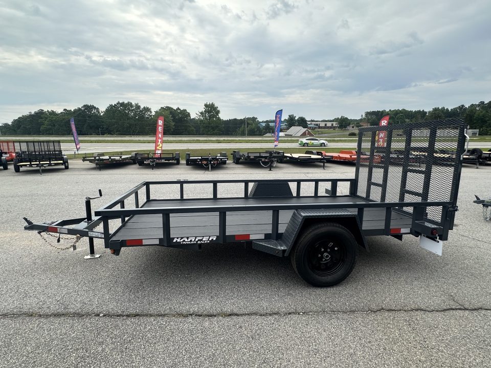 New 2027 PROSPECTOR 6.5X12 SINGLE AXLE UTILITY TRAILER WITH COBRA LINED FLOOR