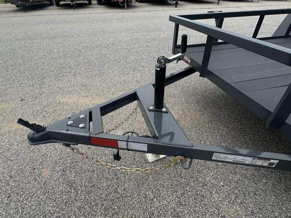 New 2027 PROSPECTOR 6.5X12 SINGLE AXLE UTILITY TRAILER WITH COBRA LINED FLOOR