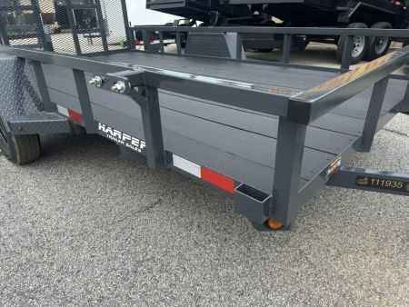 New 2027 PROSPECTOR 6.5X12 SINGLE AXLE UTILITY TRAILER WITH COBRA LINED FLOOR