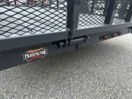 New 2027 PROSPECTOR 6.5X12 SINGLE AXLE UTILITY TRAILER WITH COBRA LINED FLOOR