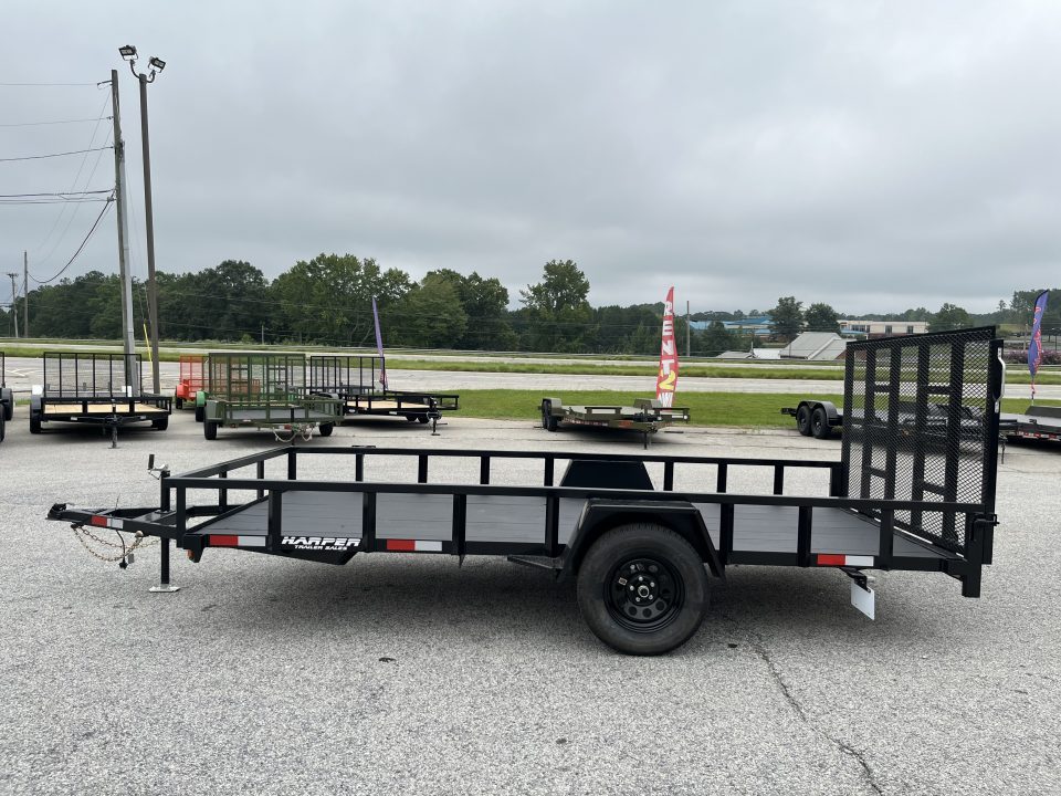 New 2027 PROSPECTOR 6.5X14 SINGLE AXLE UTILITY TRAILER WITH COBRA LINED FLOOR
