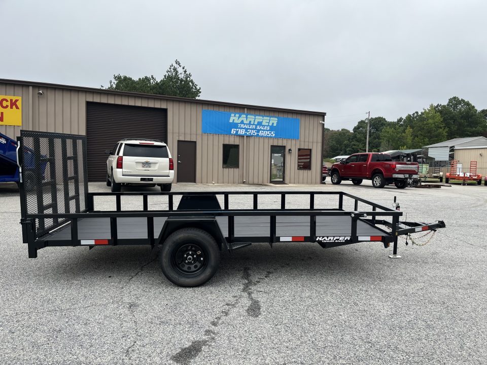 New 2027 PROSPECTOR 6.5X14 SINGLE AXLE UTILITY TRAILER WITH COBRA LINED FLOOR