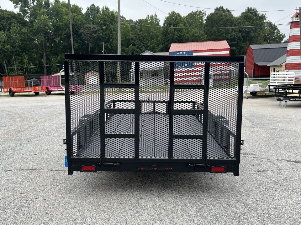 New 2027 PROSPECTOR 6.5X14 SINGLE AXLE UTILITY TRAILER WITH COBRA LINED FLOOR