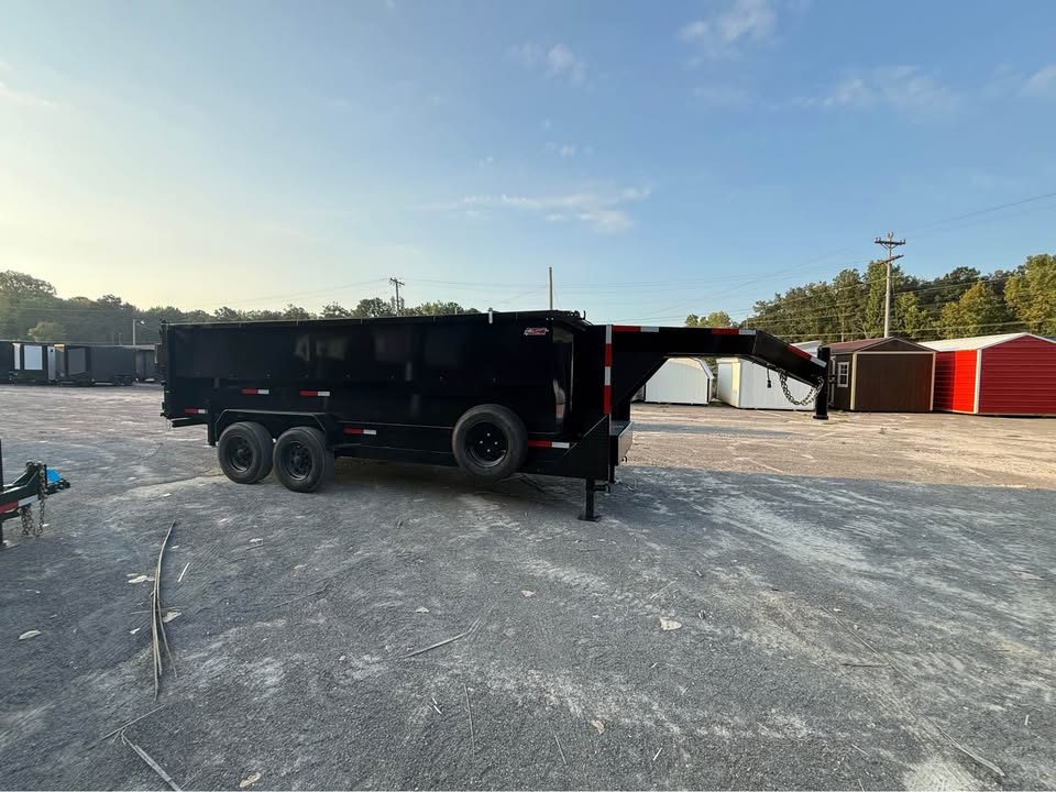 New 2026 Oak Ridge 7x18x4 20k Gooseneck Dump