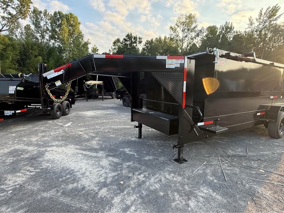 New 2026 Oak Ridge 7x18x4 20k Gooseneck Dump