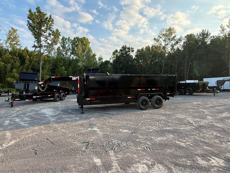 New 2026 Oak Ridge 7x18x4 20k Gooseneck Dump