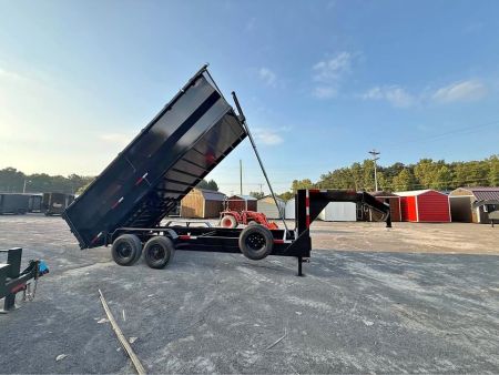 New 2026 Oak Ridge 7x18x4 20k Gooseneck Dump