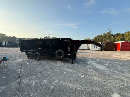 New 2026 Oak Ridge 7x18x4 20k Gooseneck Dump