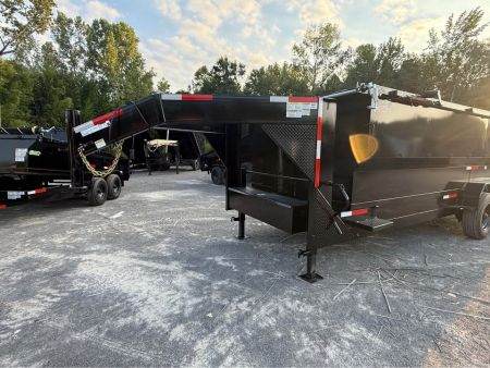 New 2026 Oak Ridge 7x18x4 20k Gooseneck Dump