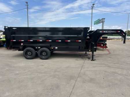New 2027 Iron Bull DTG 7X16X4 8K Dump Trailer