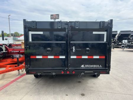 New 2027 Iron Bull DTG 7X16X4 8K Dump Trailer