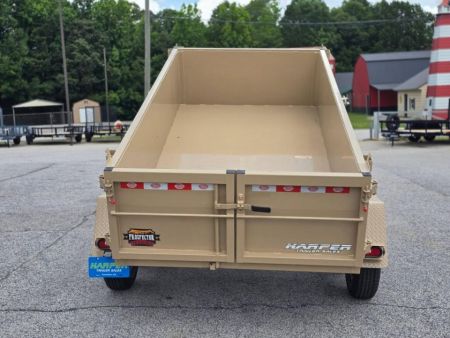 New 2027 PROSPECTOR LIGHT DUTY 5X10 7K TANDEM AXLE DUMP TRAILER WITH 2' WALLS