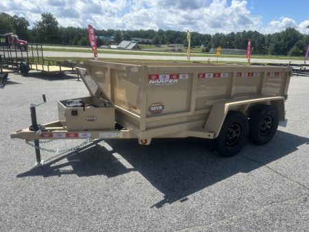 New 2027 PROSPECTOR LIGHT DUTY 6X10 7K TANDEM AXLE DUMP TRAILER WITH 2' WALLS