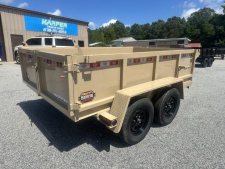 New 2027 PROSPECTOR LIGHT DUTY 6X10 7K TANDEM AXLE DUMP TRAILER WITH 2' WALLS