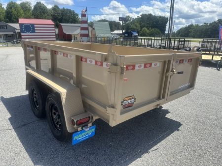 New 2027 PROSPECTOR LIGHT DUTY 6X10 7K TANDEM AXLE DUMP TRAILER WITH 2' WALLS
