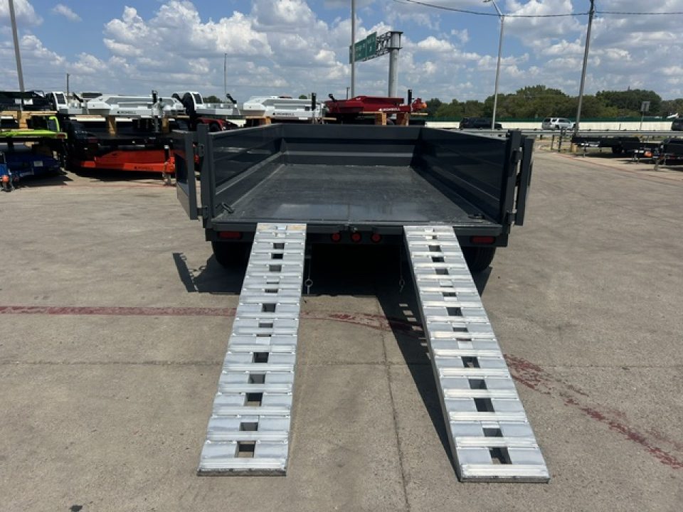 New 2027 Iron Bull DWB 7X14X2 Dump Trailer